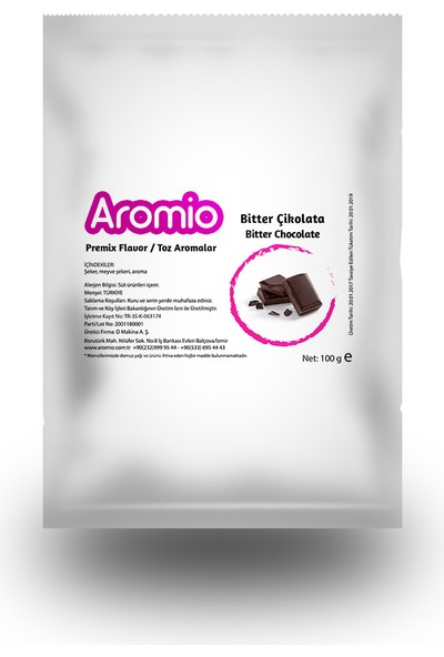Aromio Çikolata Aroma Premix Toz Paket 35 gr