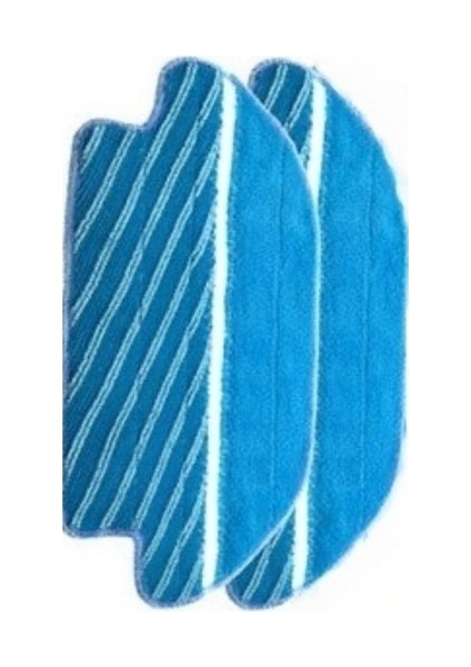 Viomi V2 Uyumlu 2li Mop Fiber Bezi (Mavi)