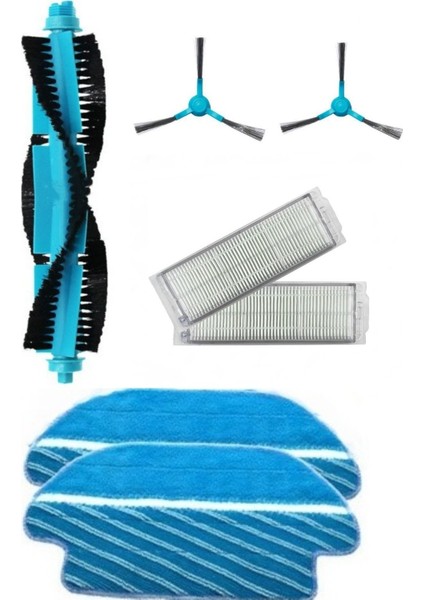 Vacuum Mop P Stytj02ym Uyumlu Mavi Yenileme Seti - 7 Parça