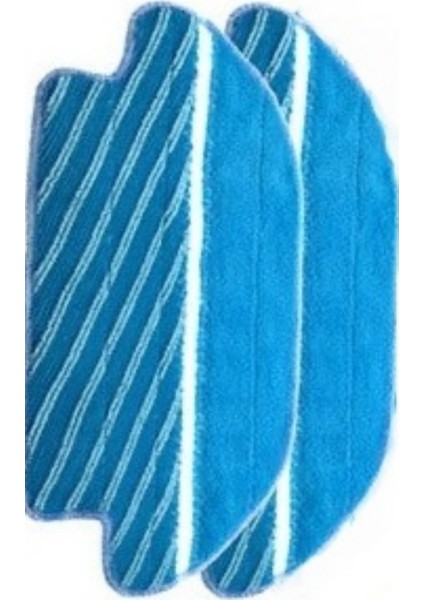 Viomi V3 Uyumlu 2li Mop Fiber Bezi - Mavi