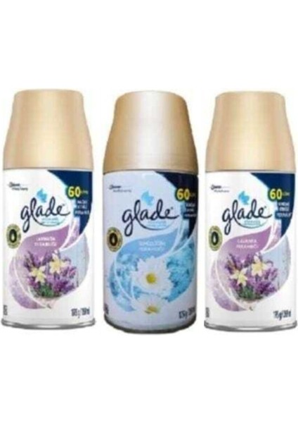 Otomatik Oda Sprey Meyve & Çiçek Buketi Yedek + Tropikal Floral 3 x 269 ml