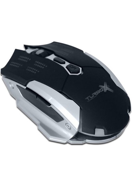 WaspArmor TR-X7 3200Dpi Usb Kablolu Gümüş Gri/Siyah Gaming Optik Mouse