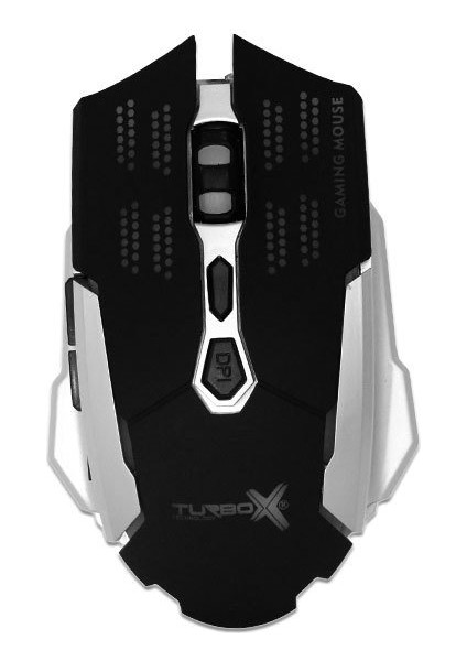 WaspArmor TR-X7 3200Dpi Usb Kablolu Gümüş Gri/Siyah Gaming Optik Mouse