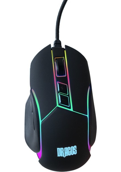 Neonstorm M10K 10400 DPI Usb Kablolu RGB Gaming Optik Makrolu Gaming Mouse