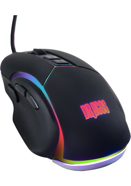 Neonstorm M10K 10400 DPI Usb Kablolu RGB Gaming Optik Makrolu Gaming Mouse