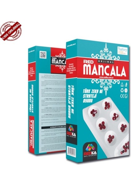 Redka Plastik Mancala Akıl Mantık Zeka ve Strateji Oyunu Mangala