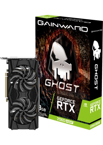 Geforce RTX2060 Super Ghost 8gb 256BIT Pcı-E 3.0 Ekran Kartı NE6206S018P2-1160X-1