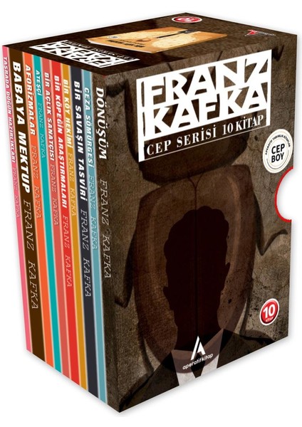 Franz Kafka Seti 10 Kitap Cep Boy Aperatif Tadımlık Kitaplar