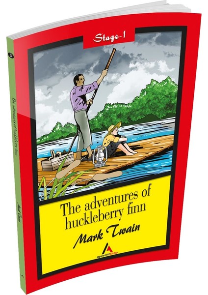 The Adventures Of Huckleberry Finn - Mark Twain (Stage-1) Aperatif Kitap