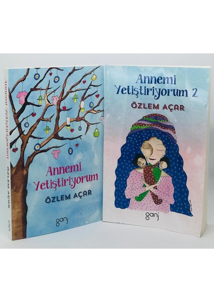 Ganj Kitap Annemi Yetiştiriyorum 1 ve 2 - Özlem Açar - Ganj Kitap