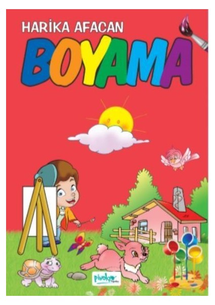 Harika Afacan Boyama Pinokyo Yayınları