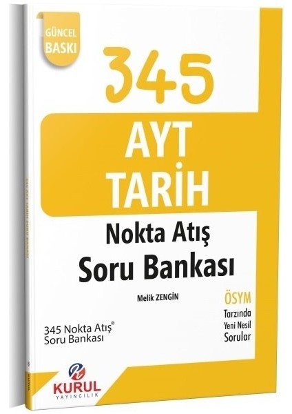2021 Yks Ayt Tarih 345 Nokta Atış Soru Bankası