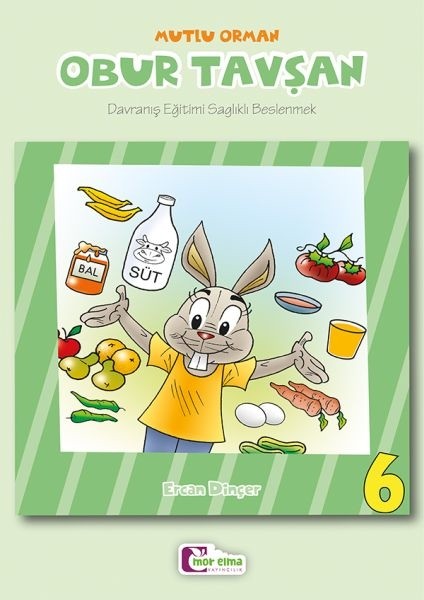 Obur Tavşan 6 - Ercan Dinçer - Mor Elma Yayıncılık
