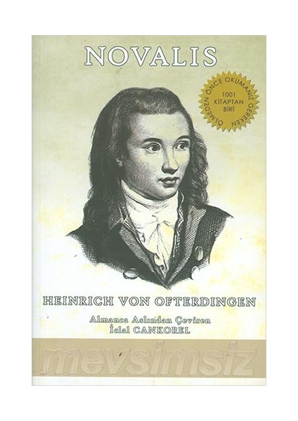 Heinrich Von Ofterdingen - Friedrich Von Hardenberg - Mevsimsiz Yayınları