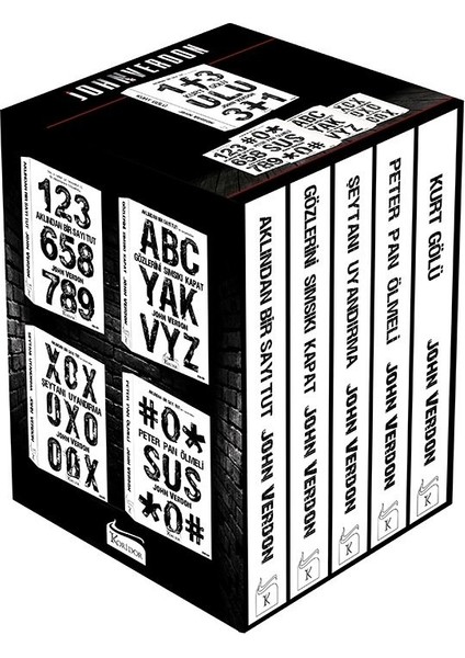 Gözlerini Sımsıkı Kapat - - Fırtınada Yanacaksın - Şeytanı Uyandırma - John Verdon - 6 Kitap Polisiye Set