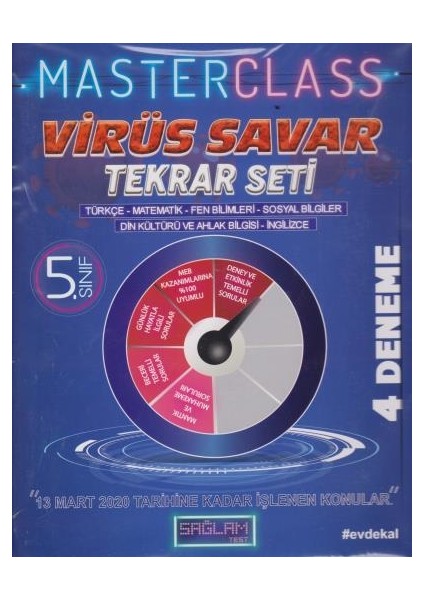 5.sınıf Master Class Virüs Savar Tekrar Seti