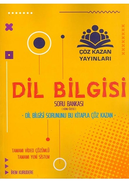 Dil Bilgisi Soru Bankası Çöz Kazan Yayınları