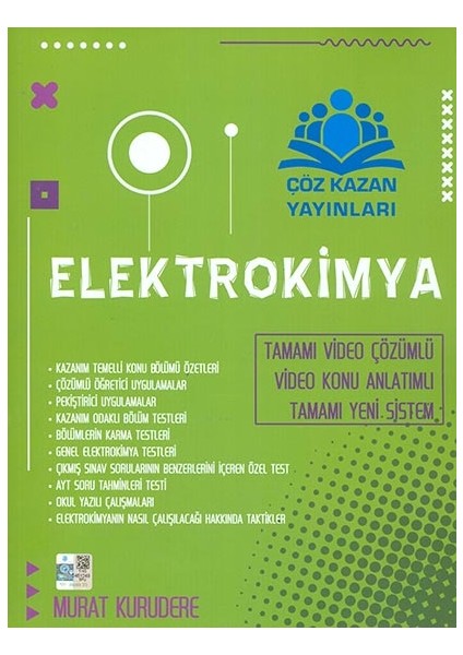 Ayt Elektrokimya Konu Anlatım Çöz Kazan Yayınları