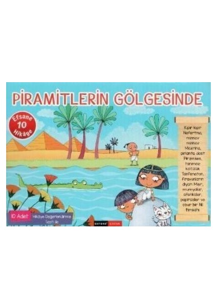 Gendaş 2. ve 3. Sınıf Piramitlerin Gölgesinde 10 Kitap Takım Testli