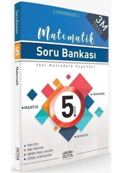 Rota Yayın Yapım Rota 5.sınıf Matematik Soru Bankası