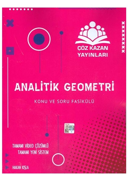 Analitik Geometri Soru Bankası Çöz Kazan Yayınları