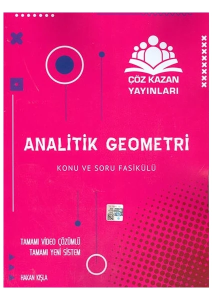 Çöz Kazan Yayınları Analitik Geometri Soru Bankası Çöz Kazan Yayınları