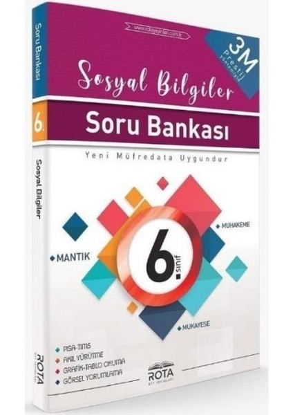 Rota 6.sınıf Sosyal Bilgiler Soru Bankası