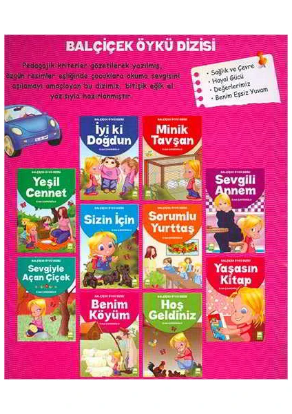 Balçiçek Öykü Dizisi (10 Kitap)