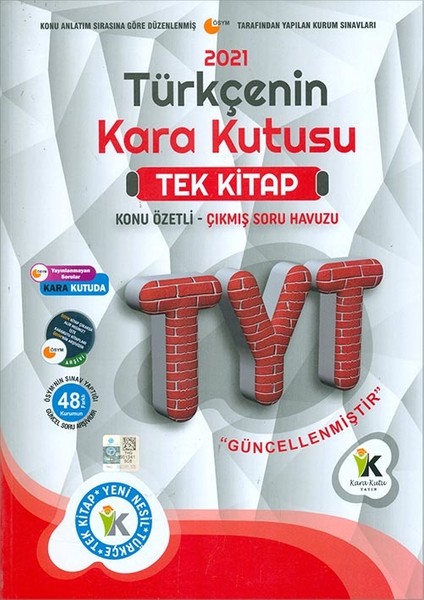 Informal 2021 Tyt Türkçenin Kara Kutusu Tek Kitap Konu Özetli Çıkmış Soru Bankası