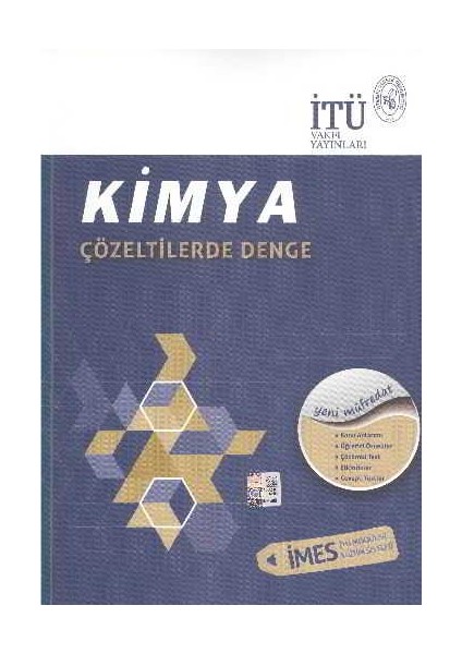 Diğer Itü Lys 11. Sınıf Kimya Çözeltilerde Denge