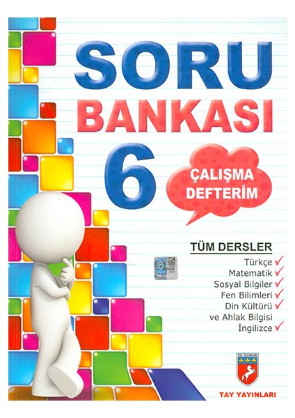 6.sınıf Tüm Dersler Soru Bankası Tay Yayınları