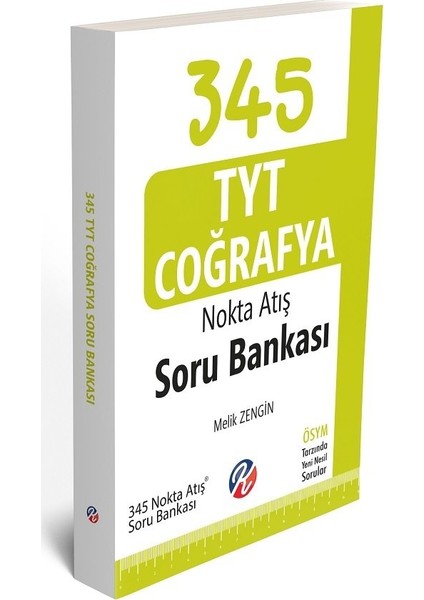 2021 Yks Tyt 345 Coğrafya Nokta Atış Soru Bankası