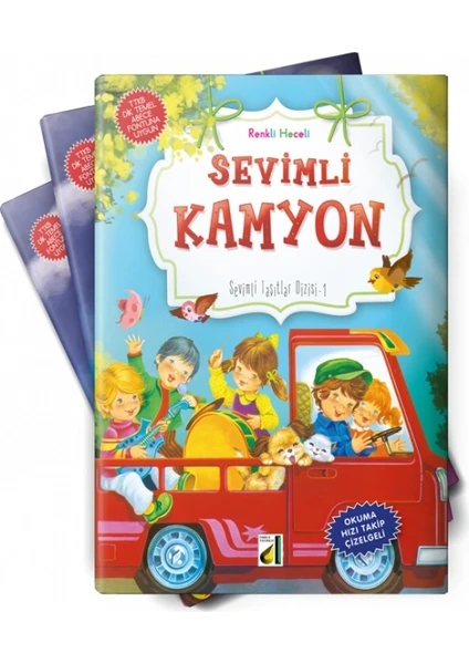 Sevimli Taşıtlar Serisi Seti 8 Kitap -