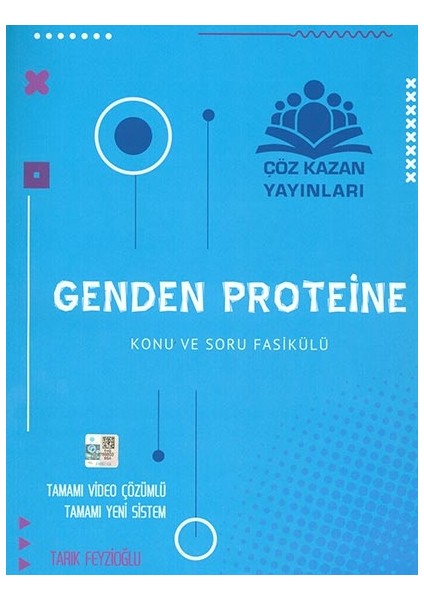 Ayt Genden Proteine Biyoloji Konu Anlatım Çöz Kazan Yayınları