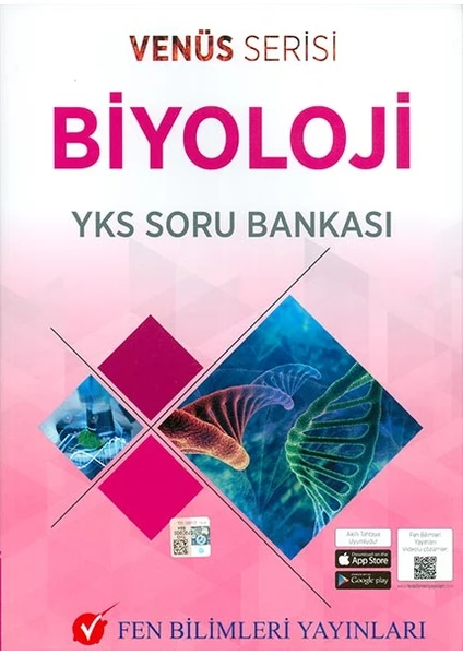 Fen Bilimleri Yayınları Fen Bilimleri Venüs Serisi Yks Biyoloji Soru Bankası