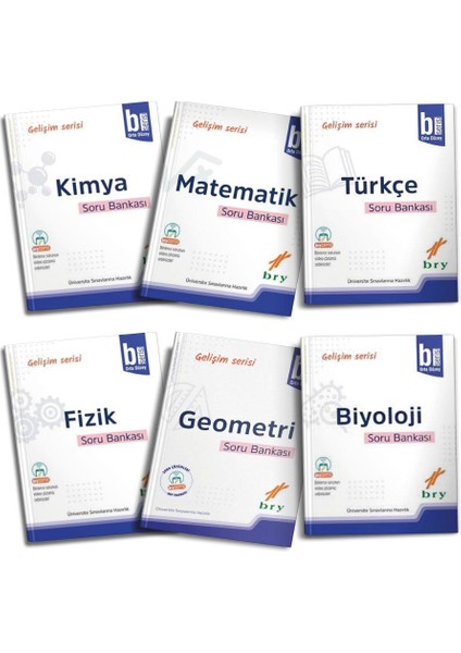 Tyt Sayısal Orta Düzey Gelişim Serisi Set 6 Kitap Yayınları