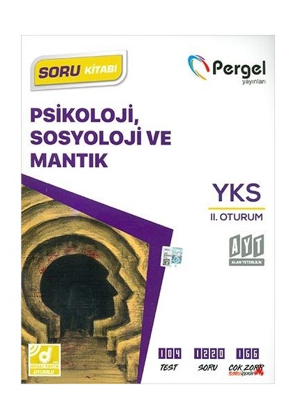 Pergel Ayt Psikoloji, Sosyoloji ve Mantık Soru Kitabı