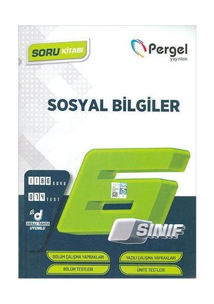 Pergel 6.sınıf Sosyal Bilgiler Soru Kitabı