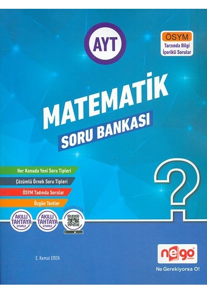 Ayt Matematik Soru Bankası Nego Yayınları