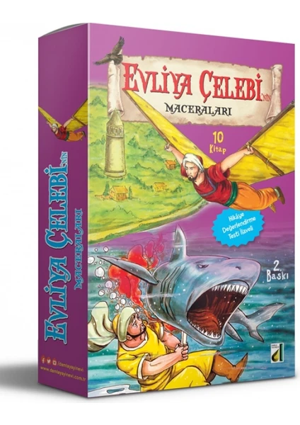 Evliya Çelebinin Maceraları 10 Kitap Takım -