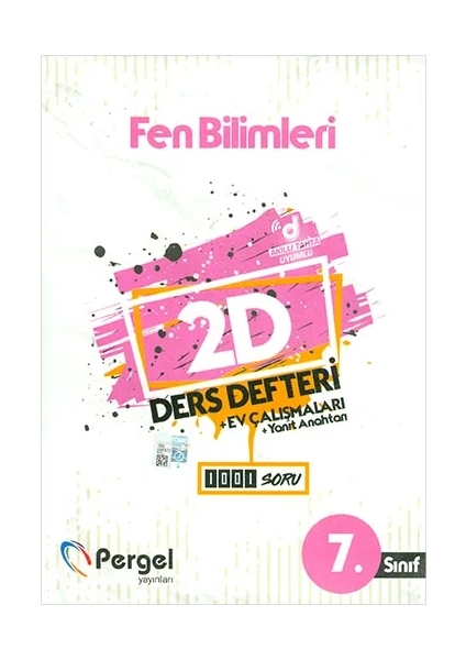 Pergel Yayınları 7.sınıf Fen Bilimleri 2d Ders Defteri Ev Çalışmaları Pergel Yayınları