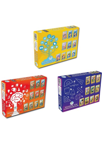 Çocuklar Için Mucitler + Matematikçiler + Teknoloji Seti 30 Kitap Maviçatı Yayınları