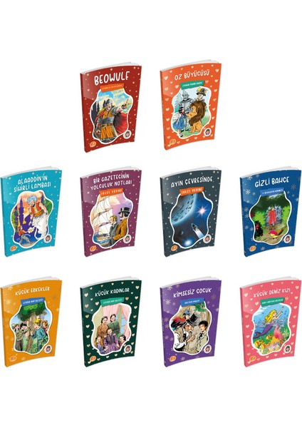 Dünya Çocuk Klasikleri Seti-1 10 Kitap