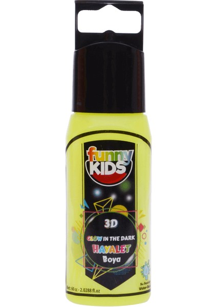 3D Hayalet Boya 60 cc Sarı