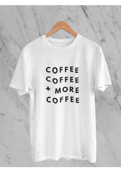 Coffee Baskılı Erkek T-Shirt