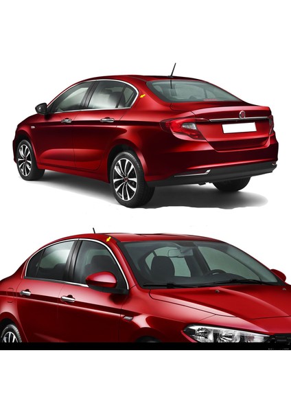 Fiat Egea Sd Krom Cam Çerçevesi 8 Prç. 2015 Üzeri fiyatları