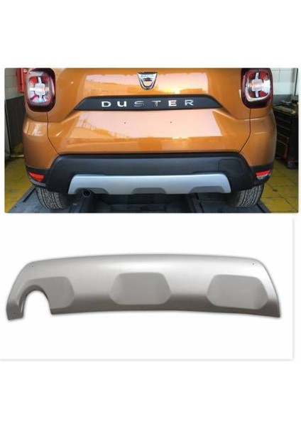 Yeni Dacia Duster Ön-Arka Difüzör Set Gri Renk 2018- Sonrası fiyatları