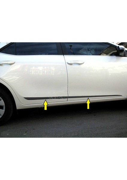 Toyota Corolla Krom Kapı Yan Çıtası 4 Kapı 2014-2018