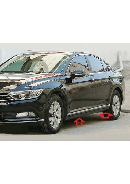 Volkswagen 8 Parça Passat B8 2015 - 2019 Krom Yan 8 Parça Ka