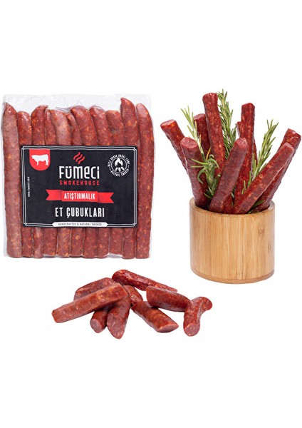 Fümeci Atıştırmalık Et Çubukları 1 kg